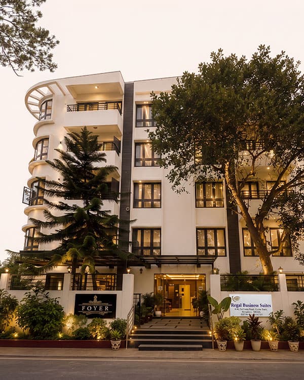 Regal Business Suites building exterior in Cooke Town