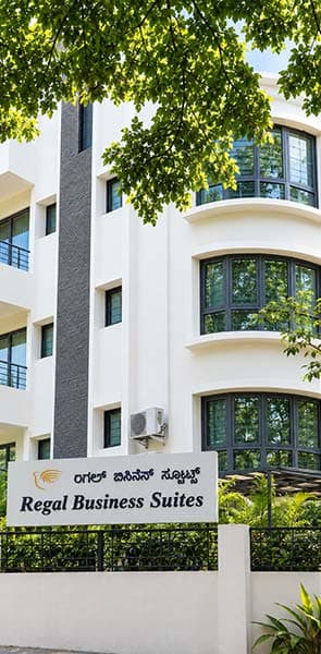 Regal Business Suites building exterior with signage, Cooke Town