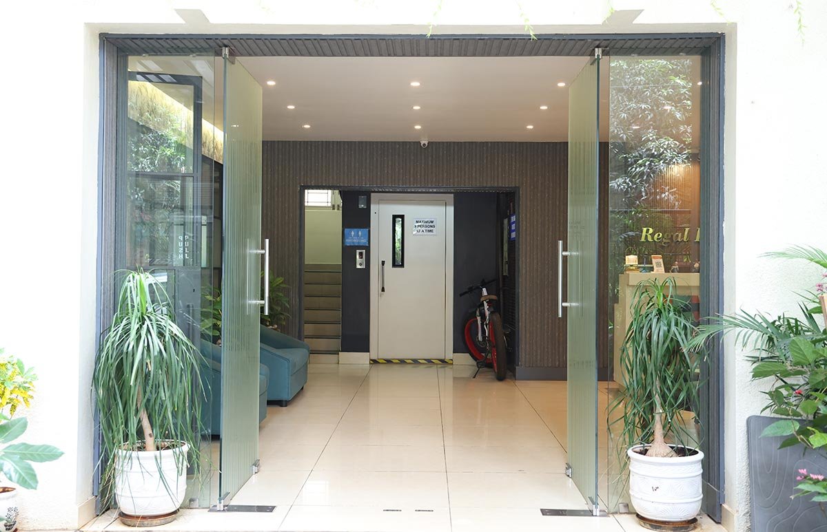 Entrance and lift lobby
