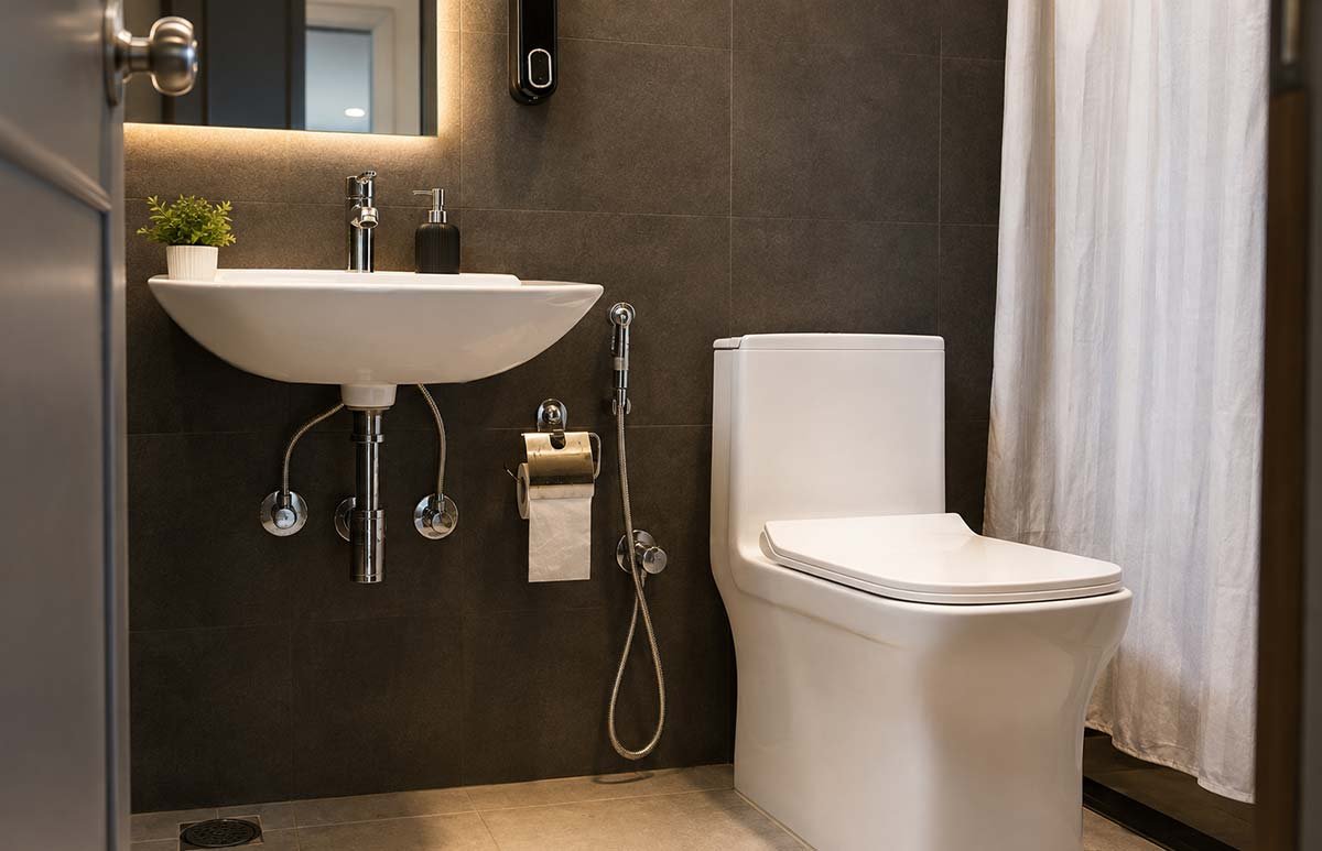 Suite bathroom